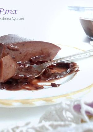 Foto resep Puding Pyrex tanpa telur
