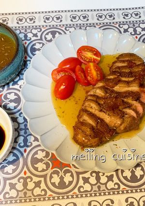 Meiling...煎烤法式櫻桃鴨胸 的食譜成品照片