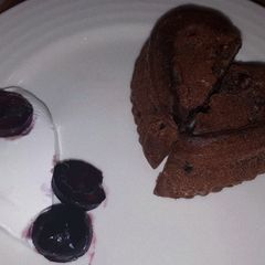 A picture of Chocolate Cherry Cupcakes.
