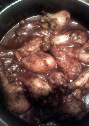 A picture of quick brown chicken®.