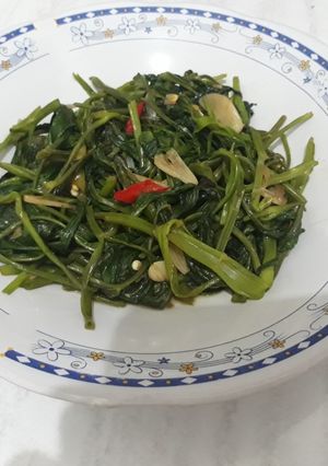 Foto resep Tumis kangkung saus tiram
