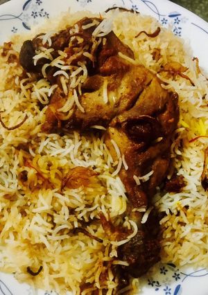 A picture of Hyderabadi Biryani Khaas.