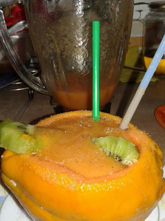 Una foto de Cóctel papaya