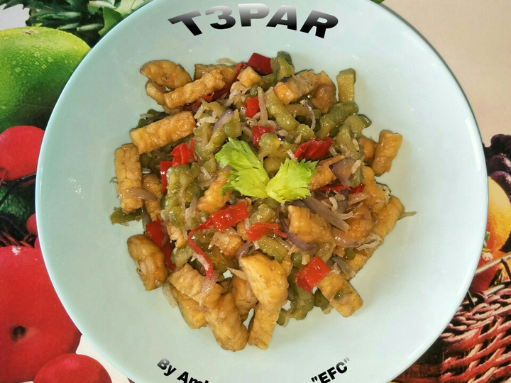 Cara Gampang Menyiapkan T3PAR..... (Tumis Teri Tempe Pare) &amp;#34;Versiku&amp;#34; 😃 yang Bikin Ngiler
