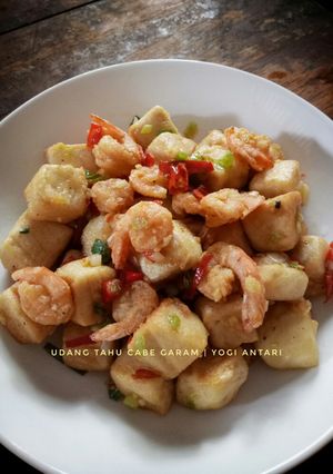 Foto resep Udang Tahu Cabe Garam
