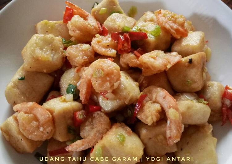 Resep Udang Tahu Cabe Garam Oleh Yogi Antari Cookpad