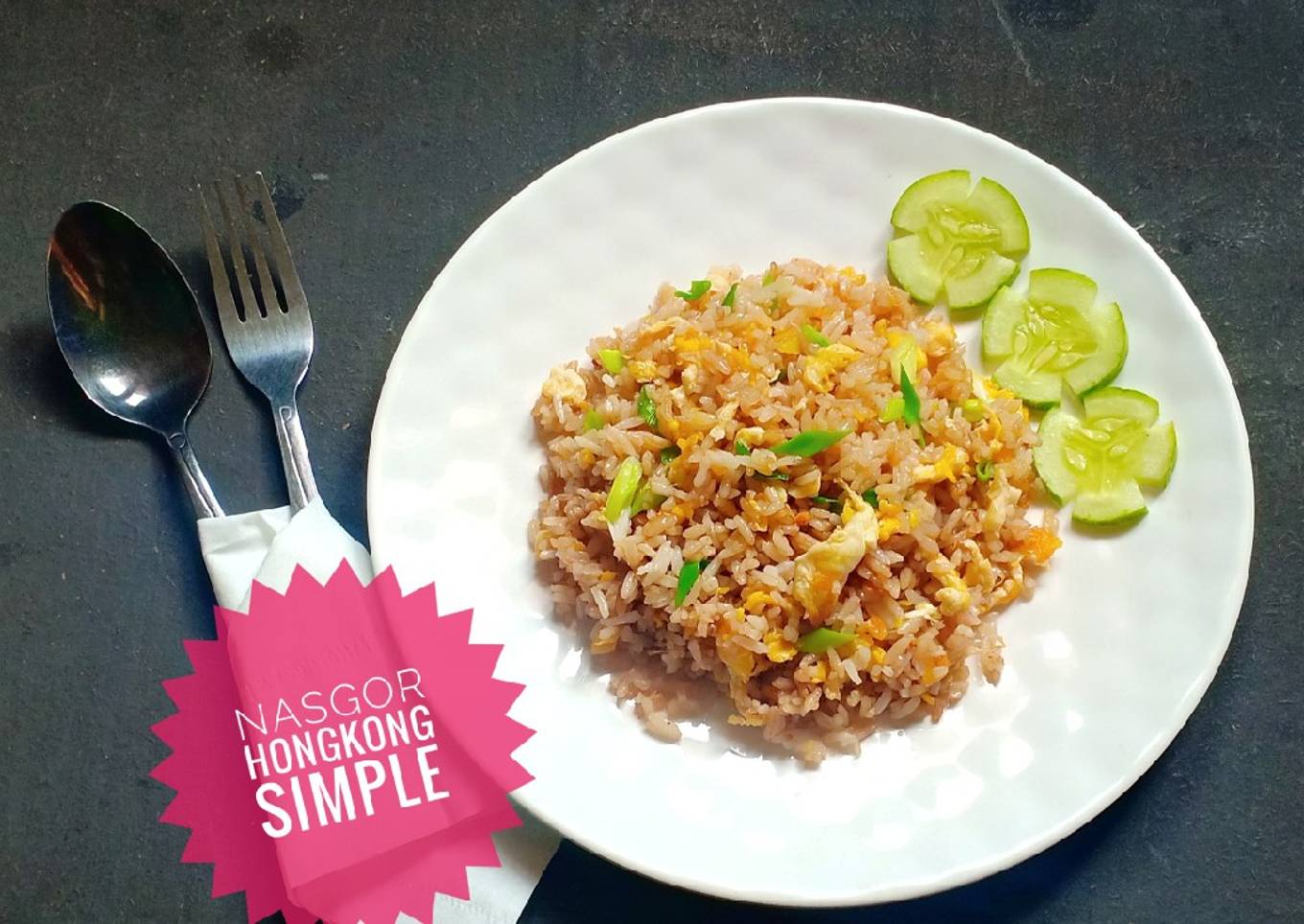 Nasi Goreng Hongkong Simple