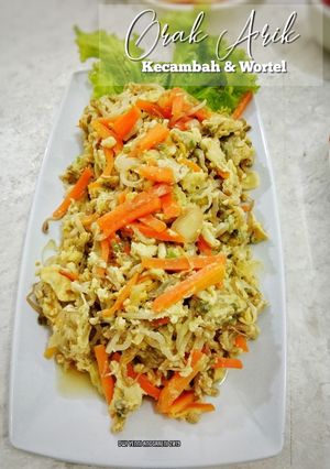 Foto resep 72. Orak Arik Kecambah & Wortel