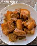 Thịt kho ngũ vị