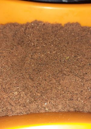 A picture of Homemade garam masala powder.