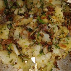 A picture of Alu bharta.