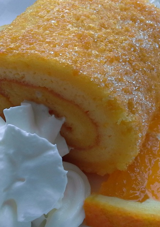 Una foto de Torta de laranja o torta de naranja