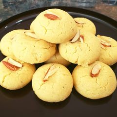 Nankhatai Recipe | Eggless Nankhatai | Indian cookies | Mouth melting Crunchy Nankhatai A picture of Nankhatai Recipe | Eggless Nankhatai | Indian cookies | Mouth melting Crunchy Nankhatai.