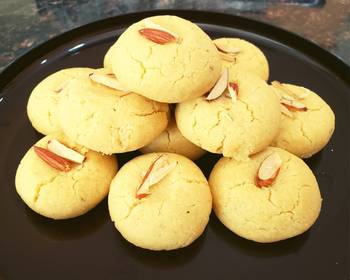 How To Cooking Recipe Nankhatai Recipe  Eggless Nankhatai  Indian cookies  Mouth melting Crunchy Nankhatai Delicious