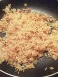 Riz pilaf miel-curry