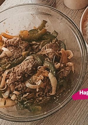Foto resep Beef yakinuku hokben