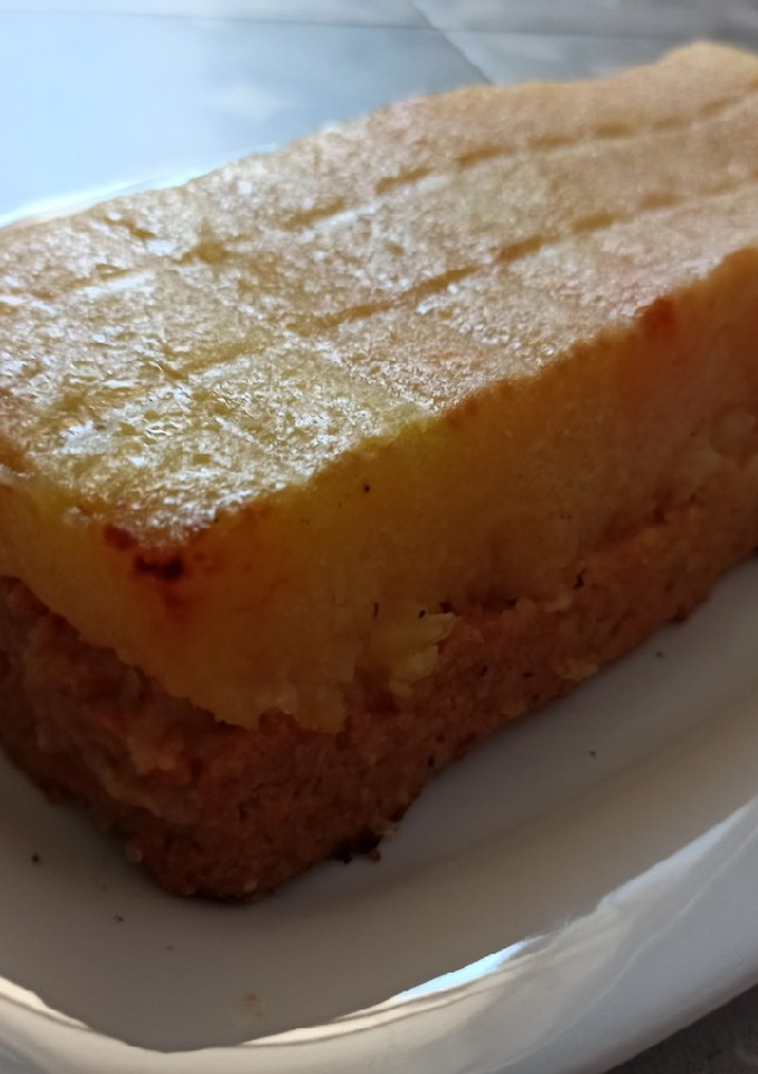 Una foto de Pastel de carne y patata con sobras de la barbacoa