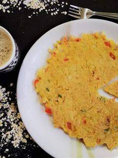 A picture of Healthy Oats Omelet.