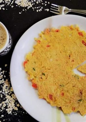 A picture of Healthy Oats Omelet.