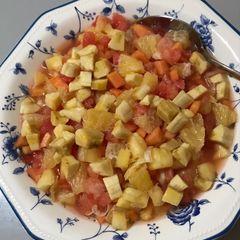 A picture of Fruits salad.