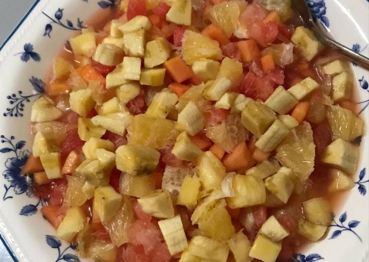 How to Make Super Quick Homemade Fruits salad | This is Recipe So Satisfying You Must Try Now !!