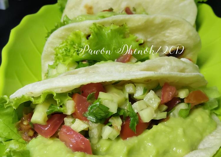 Cara Gampang Menyiapkan Chicken tacos Anti Gagal