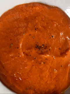 Una foto de Salsa de Pimientos del piquillo y ajo