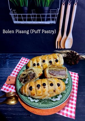 Foto resep Bolen Pisang (Puff Pastry Instan)