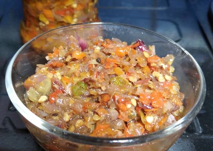 Cara bikin Sambel bawang bu rudi Cara bikin Sambel bawang bu rudi