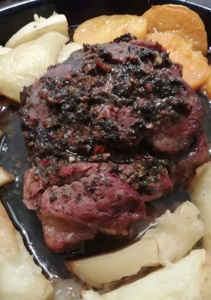 Una foto de Picaña al chimichurri