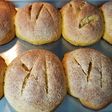Kabocha Squash Kamut/Spelt sourdough bread