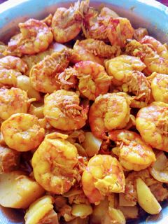 এঁচোড় চিংড়ি (prawn curry with jackfruit recipe in bengali) রেসিপির প্রধান ছবি