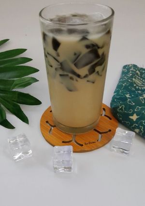 Foto resep Es Cincau Susu Gula Merah