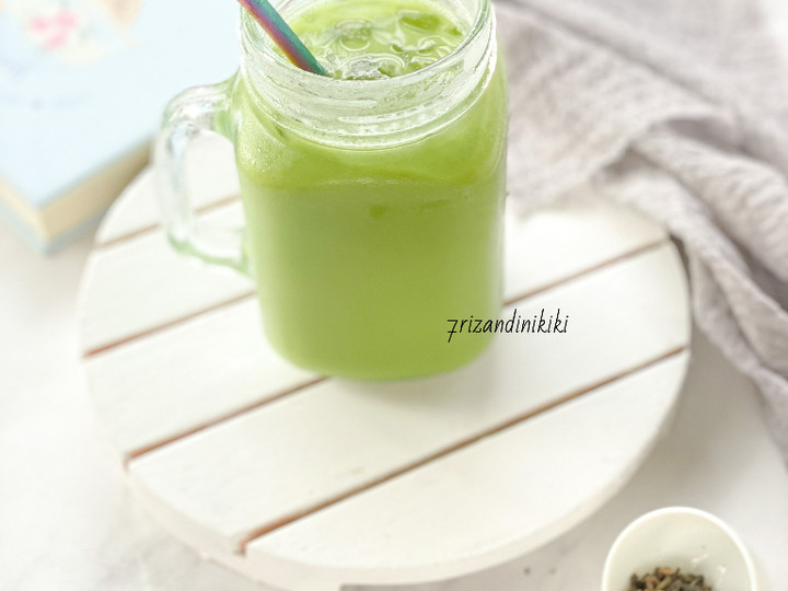 Standar Resep praktis memasak Ice Thai green tea yang istimewa