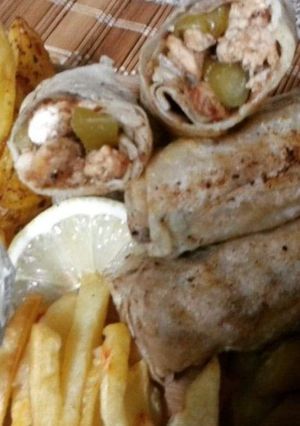 A picture of Chicken Shawarma.