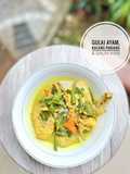 Gulai Ayam, Kacang Panjang & Daun Kari