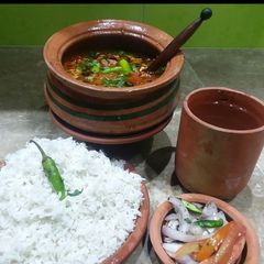 A picture of Daal Chawal #kobab #cookpadapp.