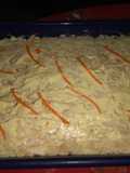 Timbal de arroz con atún