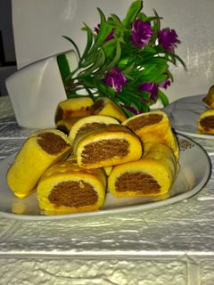 Chocolate bar cookies ainihin hoton girkin