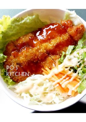 Foto resep Rice Bowl Ala Po's Kitchen 2