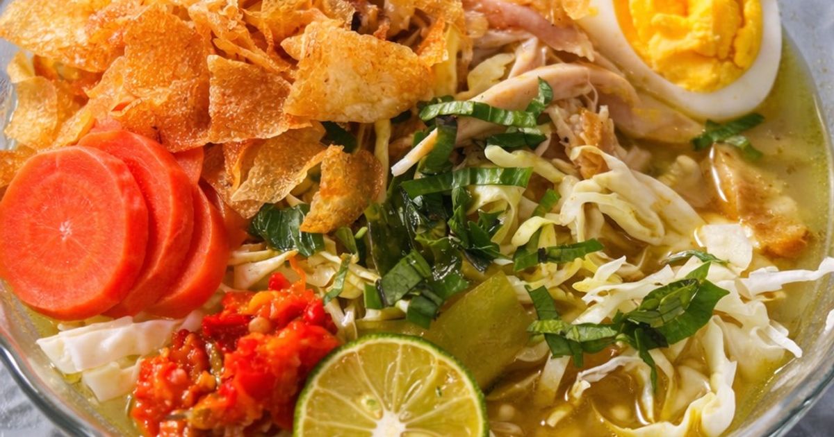 Soto Ayam Kuah Bening
