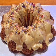 A picture of Kahlua Cake.