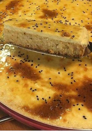 صورة لوصفة فطيره الاجبان والعسل🤤🤤
