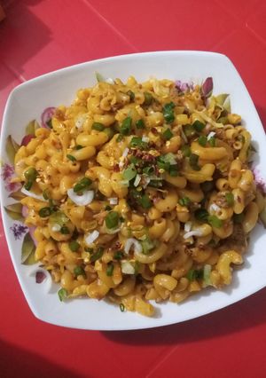 A picture of Ground Beef Macaroni.