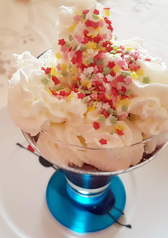Una foto de Chocoflan con aroma de café