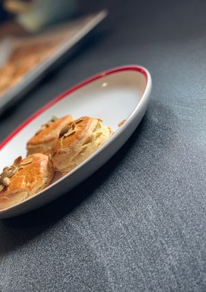 Tökmagos pogácsa recept fotója