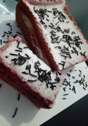 Foto resep Cake buah naga