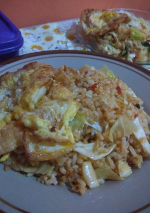 Foto resep Nasi goreng sederhana