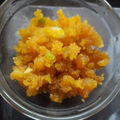 A picture of Moong Daal kaa Halwa #eatheart.