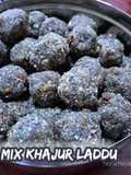 Mix khajur ladoo